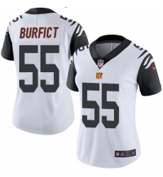 Women's Nike Cincinnati Bengals #55 Vontaze Burfict Limited White Rush Vapor Untouchable NFL Jersey