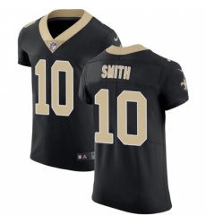 Men's Nike New Orleans Saints #10 Tre'Quan Smith Black Team Color Vapor Untouchable Elite Player NFL Jersey