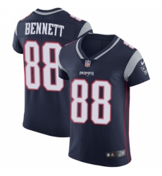 Men's Nike New England Patriots #88 Martellus Bennett Navy Blue Team Color Vapor Untouchable Elite Player NFL Jersey