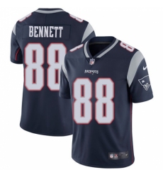 Men's Nike New England Patriots #88 Martellus Bennett Navy Blue Team Color Vapor Untouchable Limited Player NFL Jersey