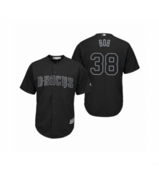 Men's Arizona Diamondbacks #38 Robbie Ray Bob Black 2019 Players' Weekend Replica Jersey