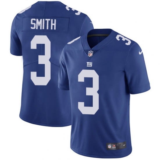 Youth Nike New York Giants #3 Geno Smith Elite Royal Blue Team Color NFL Jersey Youth Nike New York Giants #3 Geno Smith Elite Royal Blue Team Color NFL Jersey