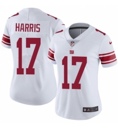 Women's Nike New York Giants #17 Dwayne Harris Elite White NFL Jersey