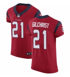 Men's Nike Houston Texans #21 Marcus Gilchrist Red Alternate Vapor Untouchable Elite Player NFL Jersey