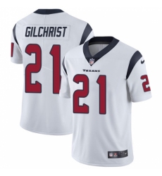 Youth Nike Houston Texans #21 Marcus Gilchrist White Vapor Untouchable Limited Player NFL Jersey