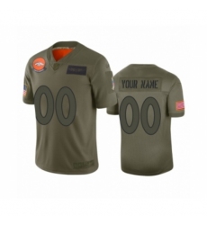 Men's Denver Broncos Customized Camo 2019 Salute to Service Limited Jersey