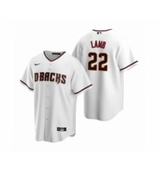 Men's Arizona Diamondbacks #22 Jake Lamb Nike White Replica Home Jersey