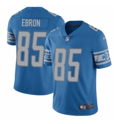 Men's Nike Detroit Lions #85 Eric Ebron Limited Light Blue Team Color Vapor Untouchable NFL Jersey