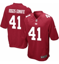 Men's Nike New York Giants #41 Dominique Rodgers-Cromartie Game Red Alternate NFL Jersey