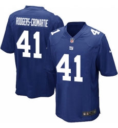 Men's Nike New York Giants #41 Dominique Rodgers-Cromartie Game Royal Blue Team Color NFL Jersey