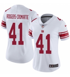 Women's Nike New York Giants #41 Dominique Rodgers-Cromartie White Vapor Untouchable Limited Player NFL Jersey