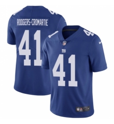 Youth Nike New York Giants #41 Dominique Rodgers-Cromartie Elite Royal Blue Team Color NFL Jersey