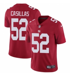 Youth Nike New York Giants #52 Jonathan Casillas Elite Red Alternate NFL Jersey