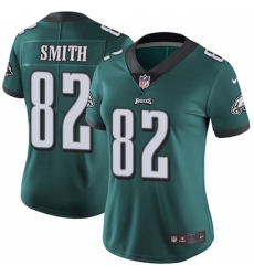 Women's Nike Philadelphia Eagles #82 Torrey Smith Midnight Green Team Color Vapor Untouchable Limited Player NFL Jersey