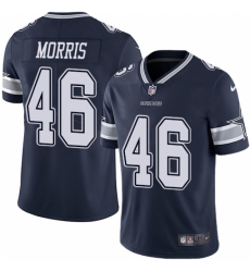 Youth Nike Dallas Cowboys #46 Alfred Morris Navy Blue Team Color Vapor Untouchable Limited Player NFL Jersey