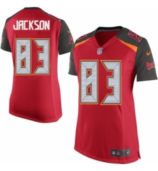 Women's Nike Tampa Bay Buccaneers #83 Vincent Jackson Red Team Color Vapor Untouchable Limited Player NFL Jersey