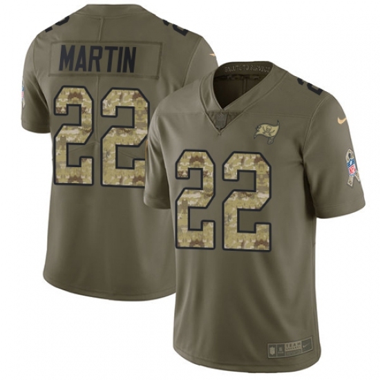Men's Nike Tampa Bay Buccaneers #22 Doug Martin Limited Olive/Camo 2017 Salute to Service NFL Jersey Men's Nike Tampa Bay Buccaneers #22 Doug Martin Limited Olive/Camo 2017 Salute to Service NFL Jersey