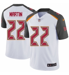 Youth Nike Tampa Bay Buccaneers #22 Doug Martin White Vapor Untouchable Limited Player NFL Jersey