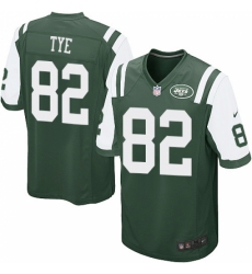 Men's Nike New York Jets #82 Will Tye Game Green Team Color NFL Jersey