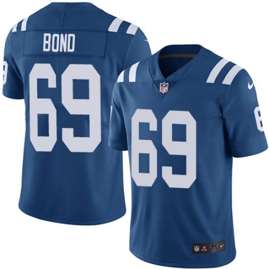 Youth Nike Indianapolis Colts #69 Deyshawn Bond Royal Blue Team Color Vapor Untouchable Limited Player NFL Jersey Youth Nike Indianapolis Colts #69 Deyshawn Bond Royal Blue Team Color Vapor Untouchable Limited Player NFL Jersey