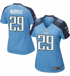 Women's Nike Tennessee Titans #29 DeMarco Murray Game Light Blue Team Color NFL Jersey