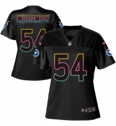 Women's Nike Tennessee Titans #54 Avery Williamson Game Black Fashion NFL Jersey
