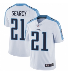 Men's Nike Tennessee Titans #21 Da'Norris Searcy White Vapor Untouchable Limited Player NFL Jersey