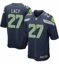 Men's Nike Seattle Seahawks #27 Eddie Lacy Game Steel Blue Team Color NFL Jersey Men's Nike Seattle Seahawks #27 Eddie Lacy Game Steel Blue Team Color NFL Jersey