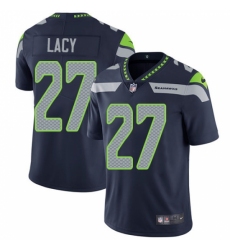 Men's Nike Seattle Seahawks #27 Eddie Lacy Steel Blue Team Color Vapor Untouchable Limited Player NFL Jersey Men's Nike Seattle Seahawks #27 Eddie Lacy Steel Blue Team Color Vapor Untouchable Limited Player NFL Jersey
