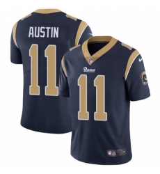 Men's Nike Los Angeles Rams #11 Tavon Austin Navy Blue Team Color Vapor Untouchable Limited Player NFL Jersey