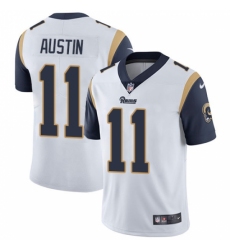 Men's Nike Los Angeles Rams #11 Tavon Austin White Vapor Untouchable Limited Player NFL Jersey