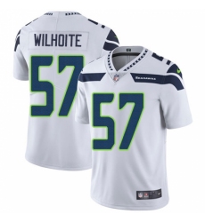 Youth Nike Seattle Seahawks #57 Michael Wilhoite White Vapor Untouchable Limited Player NFL Jersey