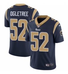 Men's Nike Los Angeles Rams #52 Alec Ogletree Navy Blue Team Color Vapor Untouchable Limited Player NFL Jersey