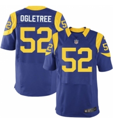 Men's Nike Los Angeles Rams #52 Alec Ogletree Royal Blue Alternate Vapor Untouchable Elite Player NFL Jersey