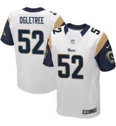 Men's Nike Los Angeles Rams #52 Alec Ogletree White Vapor Untouchable Elite Player NFL Jersey