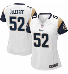 Women's Nike Los Angeles Rams #52 Alec Ogletree Game White NFL Jersey