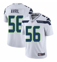 Youth Nike Seattle Seahawks #56 Cliff Avril White Vapor Untouchable Limited Player NFL Jersey