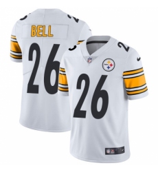 Men's Nike Pittsburgh Steelers #26 Le'Veon Bell White Vapor Untouchable Limited Player NFL Jersey