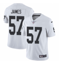 Youth Nike Oakland Raiders #57 Cory James White Vapor Untouchable Limited Player NFL Jersey