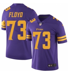 Men's Nike Minnesota Vikings #73 Sharrif Floyd Limited Purple Rush Vapor Untouchable NFL Jersey