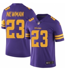 Youth Nike Minnesota Vikings #23 Terence Newman Limited Purple Rush Vapor Untouchable NFL Jersey