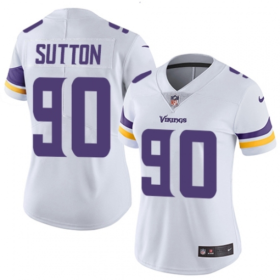 Women's Nike Minnesota Vikings #90 Will Sutton White Vapor Untouchable Limited Player NFL Jersey Women's Nike Minnesota Vikings #90 Will Sutton White Vapor Untouchable Limited Player NFL Jersey