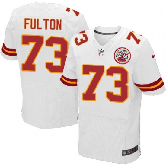 Men's Nike Kansas City Chiefs #73 Zach Fulton White Vapor Untouchable Elite Player NFL Jersey Men's Nike Kansas City Chiefs #73 Zach Fulton White Vapor Untouchable Elite Player NFL Jersey