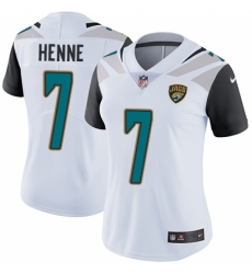Women's Nike Jacksonville Jaguars #7 Chad Henne Elite White NFL Jersey