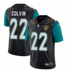 Youth Nike Jacksonville Jaguars #22 Aaron Colvin Black Alternate Vapor Untouchable Limited Player NFL Jersey