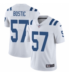 Youth Nike Indianapolis Colts #57 Jon Bostic Elite White NFL Jersey