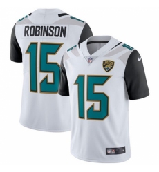 Men's Nike Jacksonville Jaguars #15 Allen Robinson White Vapor Untouchable Limited Player NFL Jersey
