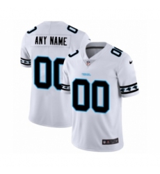 Men's Carolina Panthers Customized White Team Logo Cool Edition Jersey