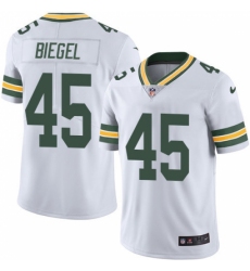 Youth Nike Green Bay Packers #45 Vince Biegel White Vapor Untouchable Limited Player NFL Jersey