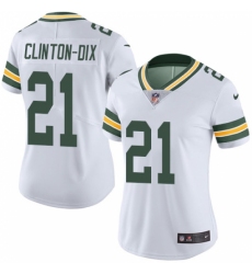 Women's Nike Green Bay Packers #21 Ha Ha Clinton-Dix White Vapor Untouchable Limited Player NFL Jersey